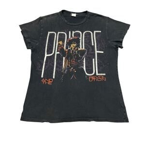 Madeworn Prince and the Revolution Distressed Retro Shirt Men's Small